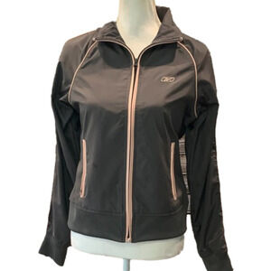 Reebok Women's  Lightweight Full Zip Windbreaker Jacket
